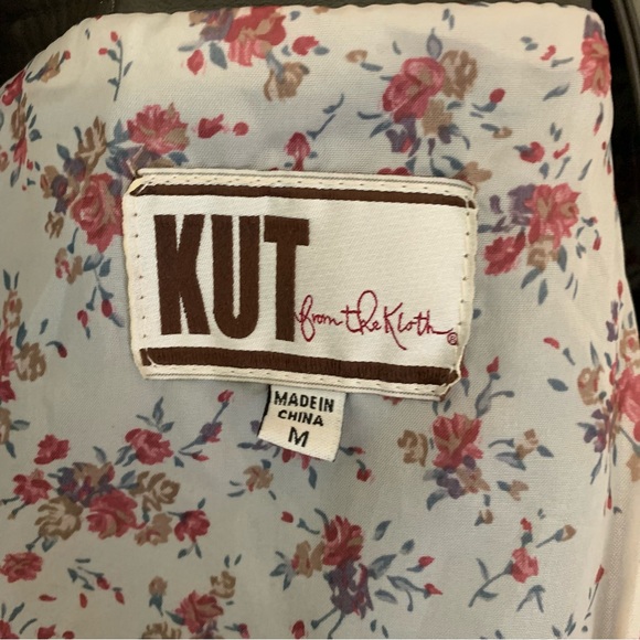 Kut from the Kloth faux leather jacket size medium - Picture 9 of 9